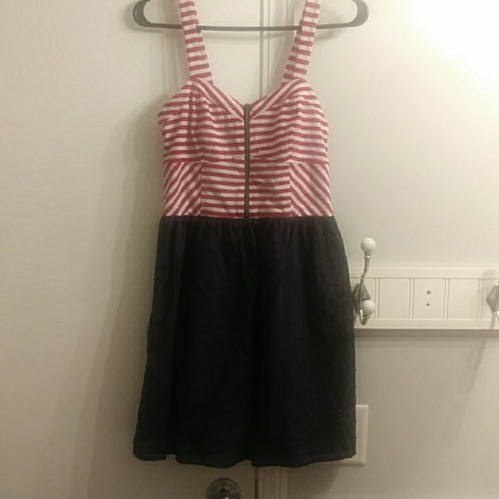 Red white and blue dress